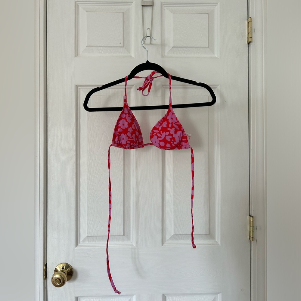 Islander Swim Top - Red/Pink (Size S)